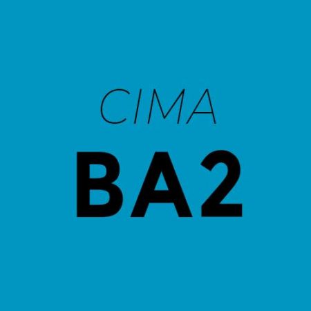 BA2 Fundamentals of Management Accounting